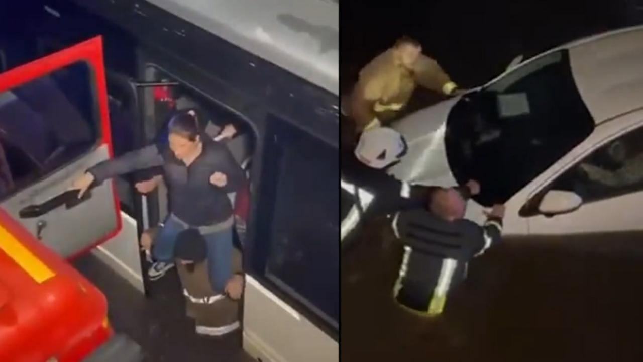 Savaşın ortasında şimdi de sel felaketi! Ukrayna'da mahsur kalanlar kurtarıldı