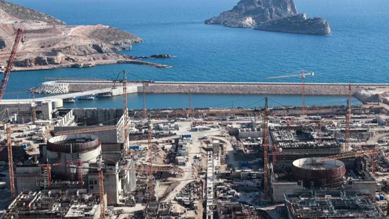 Akkuyu Nükleer Güç Santrali'nde son durum: Çevresel izleme yapılıyor!