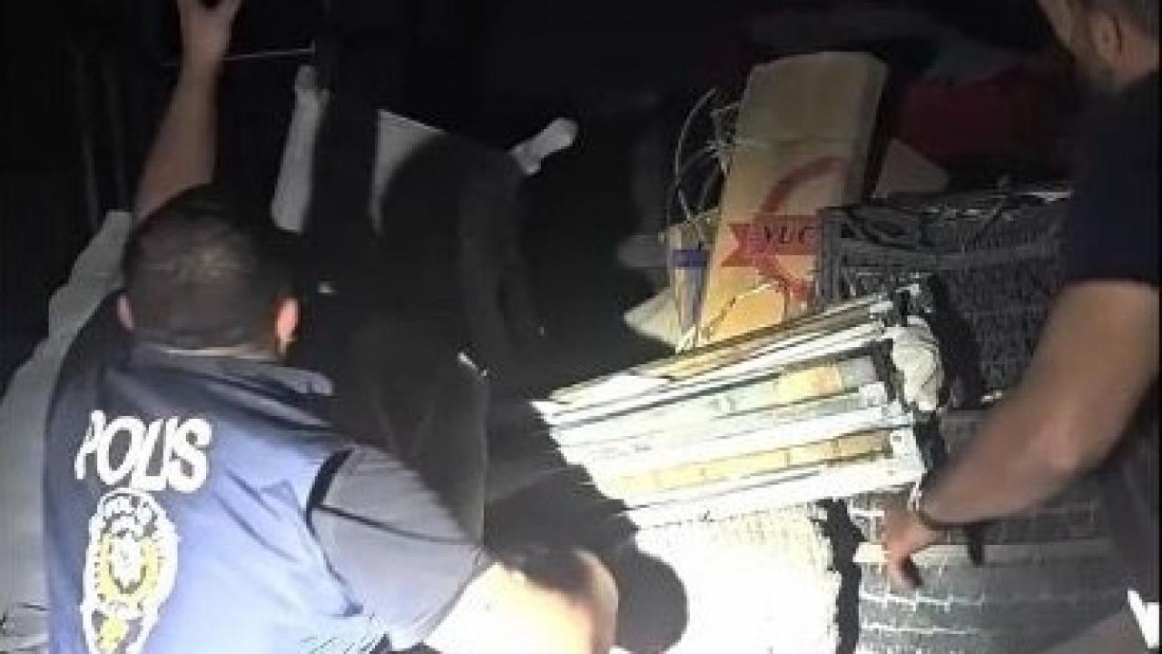 Diyarbakır’da aracın fan ve klima düzeneğinden 11 düzensiz göçmen çıktı