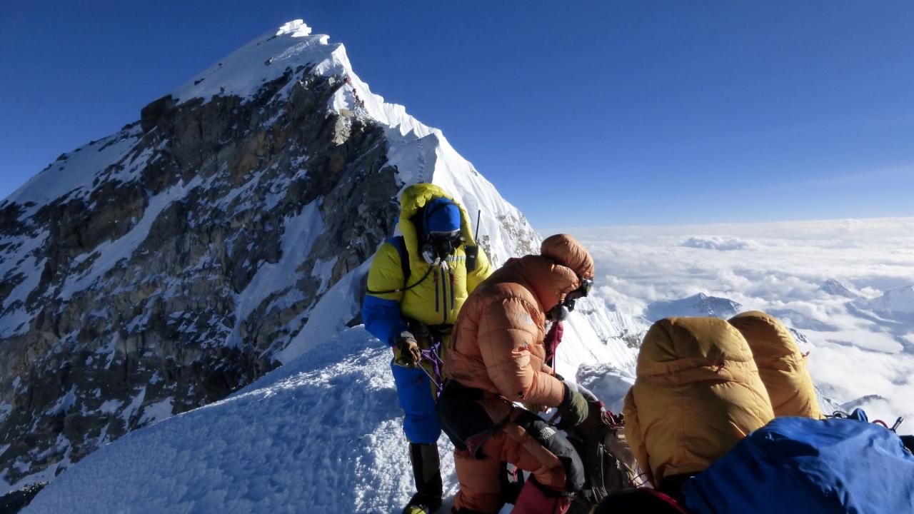 Everest'te mahsur kalan 1000 kişi hakkında yeni gelişme