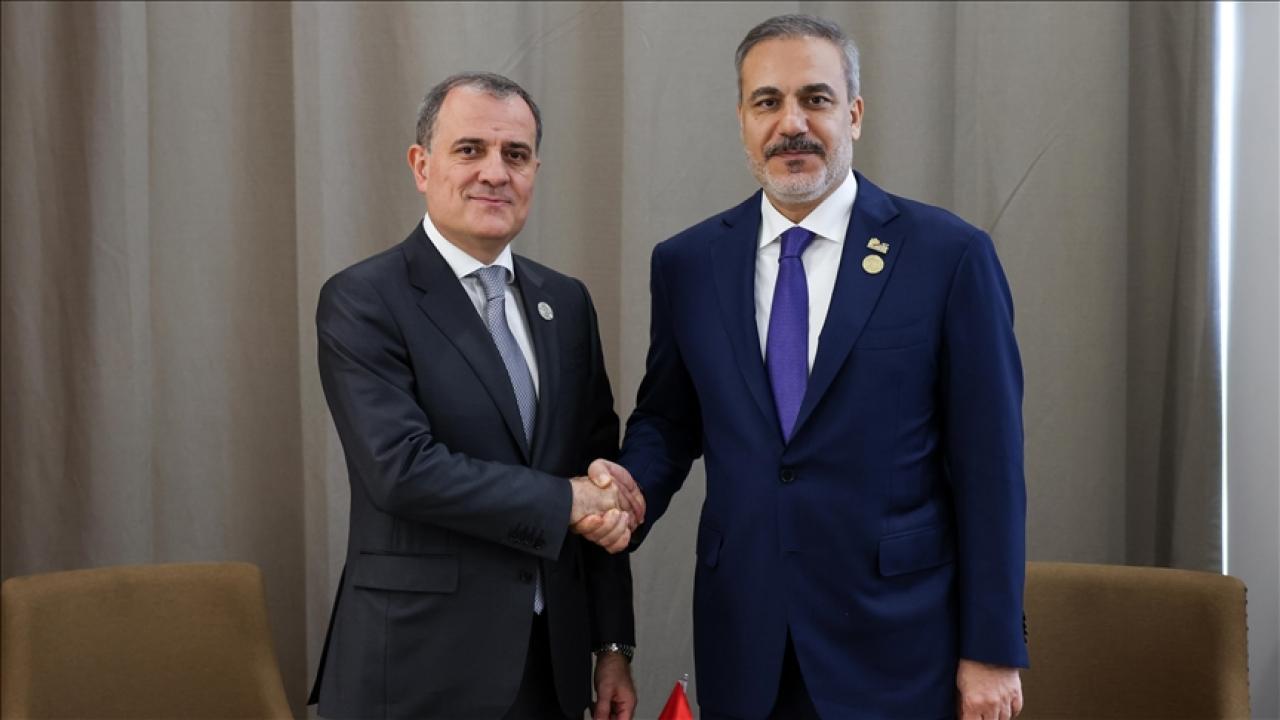 Son dakika... Bakan Fidan, Azerbaycanlı mevkidaşı ile görüştü... Gündem Gazze'ydi!