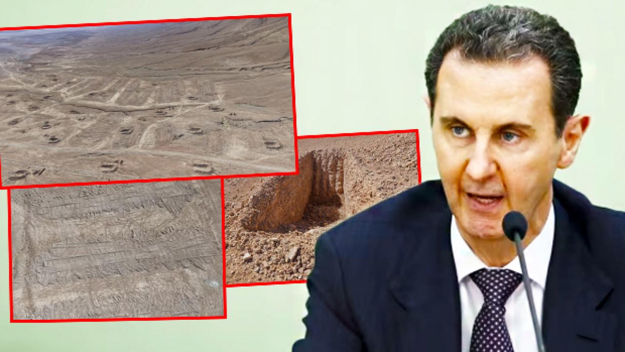 Esad'dan gizli operasyonu: Binlerce ceset çöle taşınmış