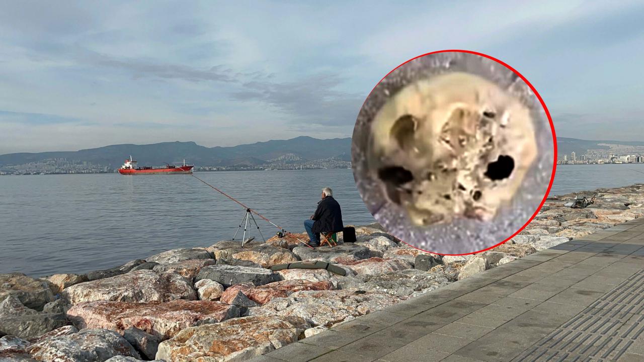 İzmir’de korkunç olay: Oltasına takıldı, hemen ekipleri aradı