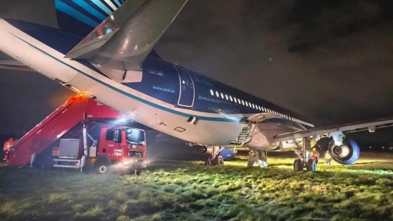Azerbaycan semalarında panik! Uçak acil iniş yaptı…