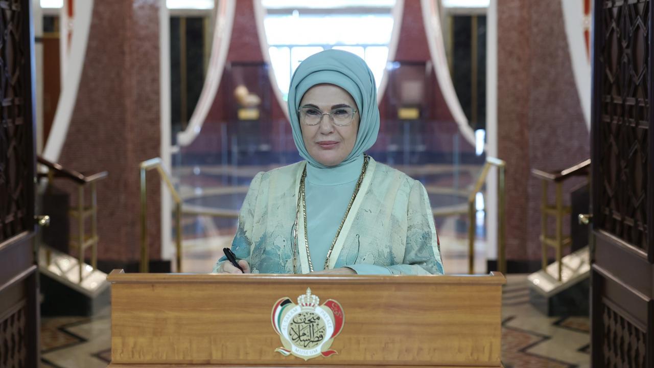 Emine Erdoğan, Al-Salam Sarayı Müzesi’ni ziyaret etti