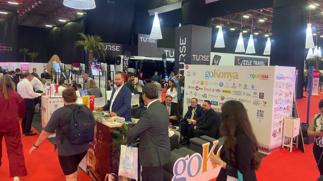 Konya Büyükşehir “Antalya Turizm Fuarı’nda” Çatalhöyük temasıyla ilgi gördü!