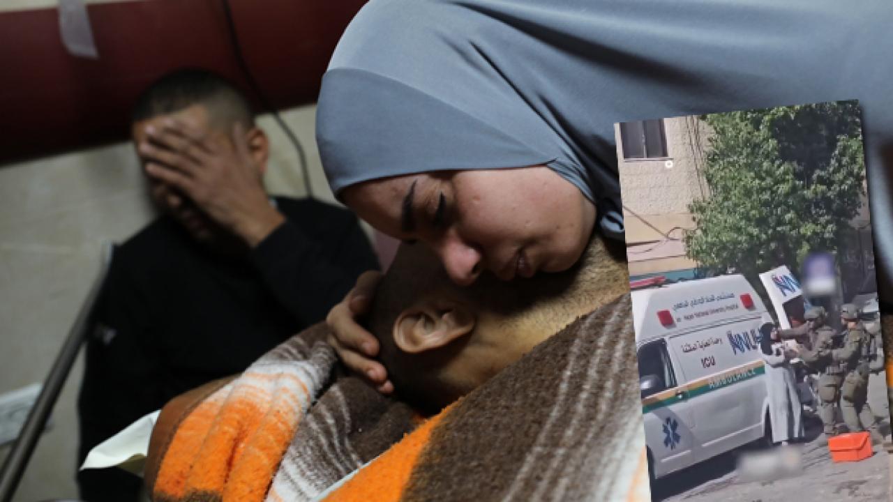 Vurdukları ağır yaralı kocasını hastaneye götürmesini engellediler