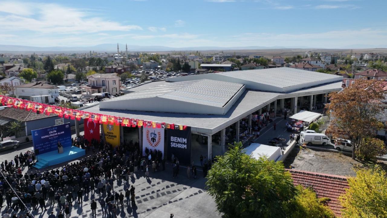 102 milyon liralık yatırımla Çeltik’e kazandırılan Kapalı Pazar Yeri açıldı