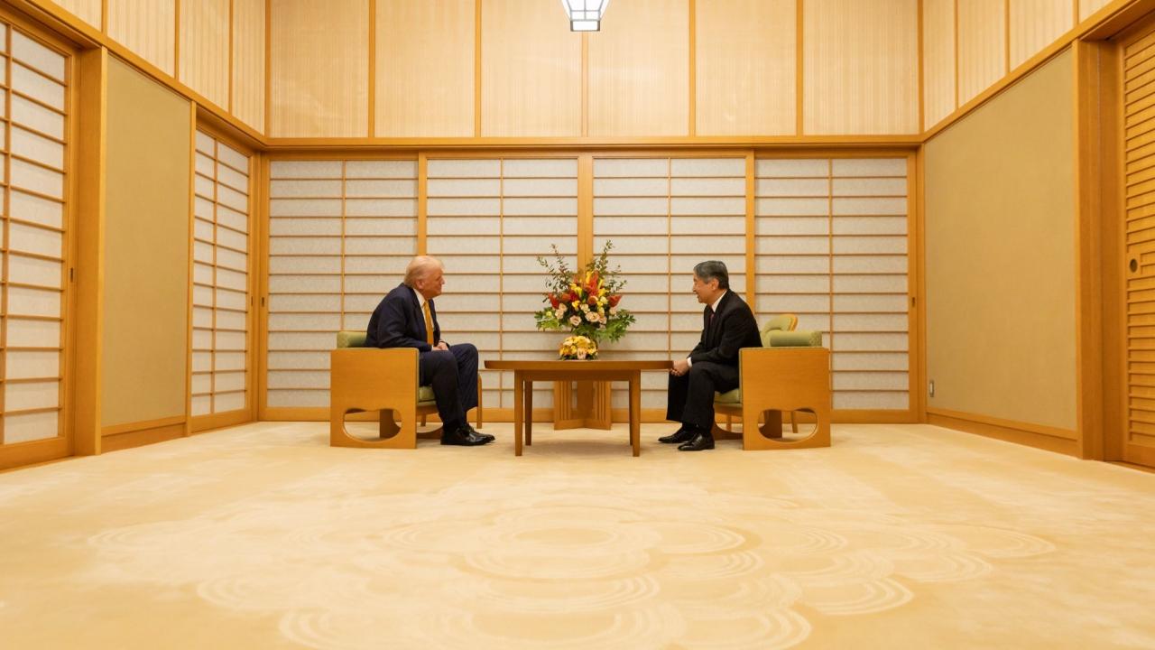 ABD Başkanı Trump, Japonya İmparatoru Naruhito ile görüştü ABD Başkanı Trump, Japonya İmparatoru Naruhito ile görüştü