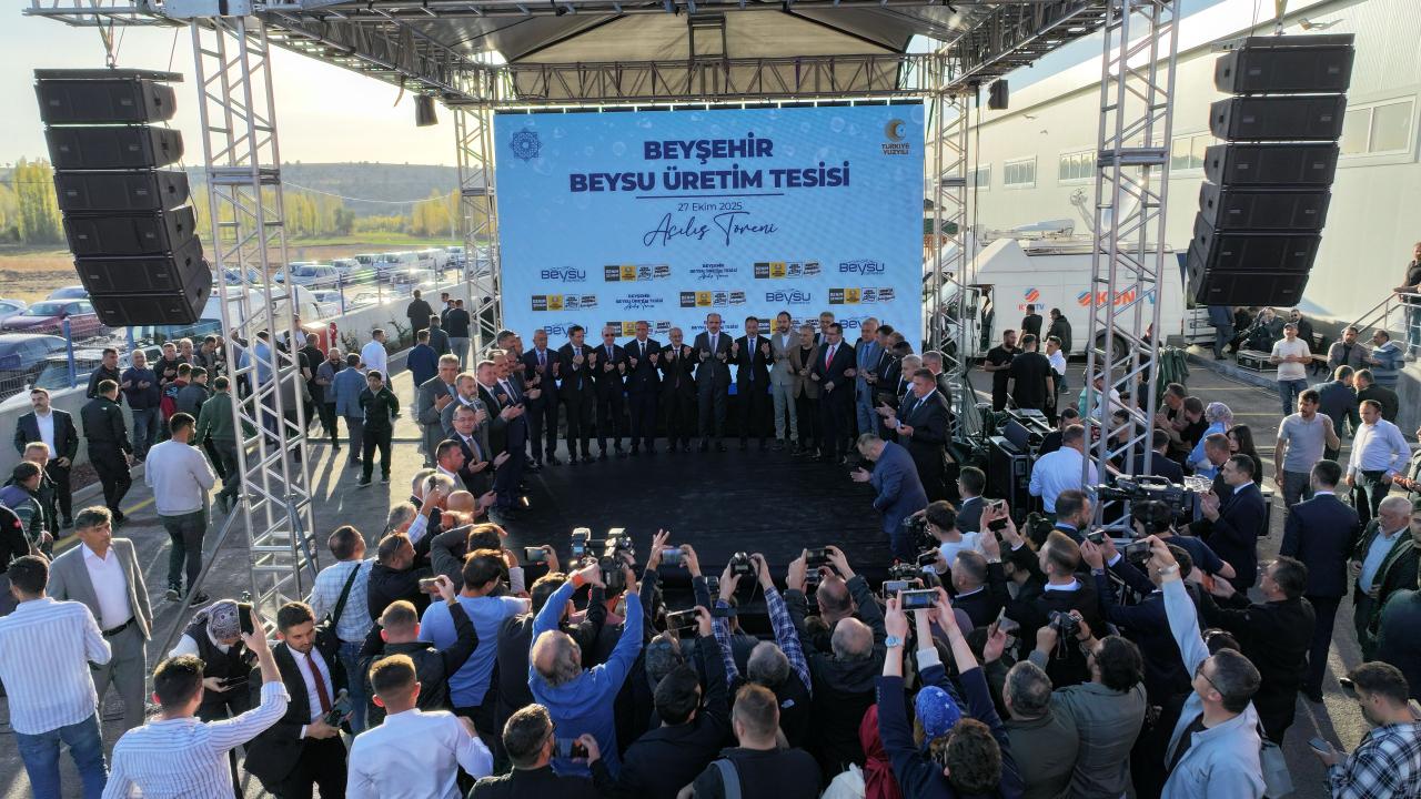 Başkan Altay, Beysu’nun 1 milyar 130 milyonluk dev tesisini hizmete açtı Başkan Altay, Beysu’nun 1 milyar 130 milyonluk dev tesisini hizmete açtı