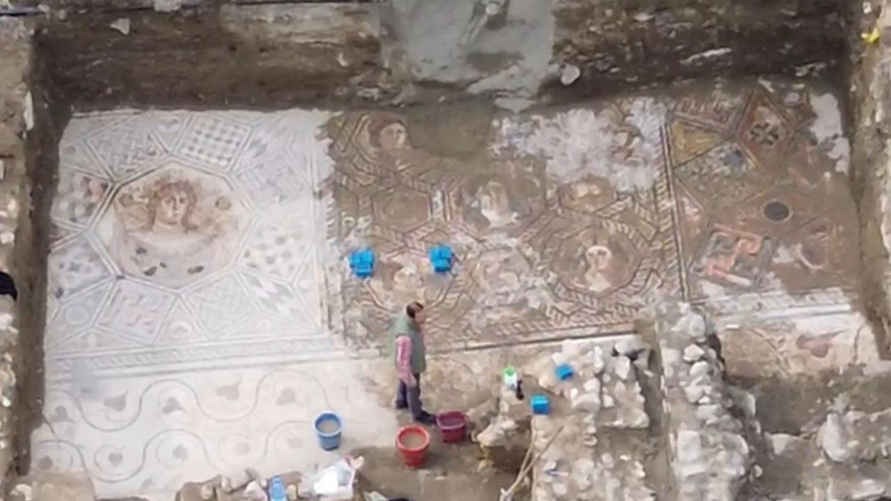 Tam 400 metrekarelik... Papa'nın ziyareti öncesi İznik'te keşfedildi!