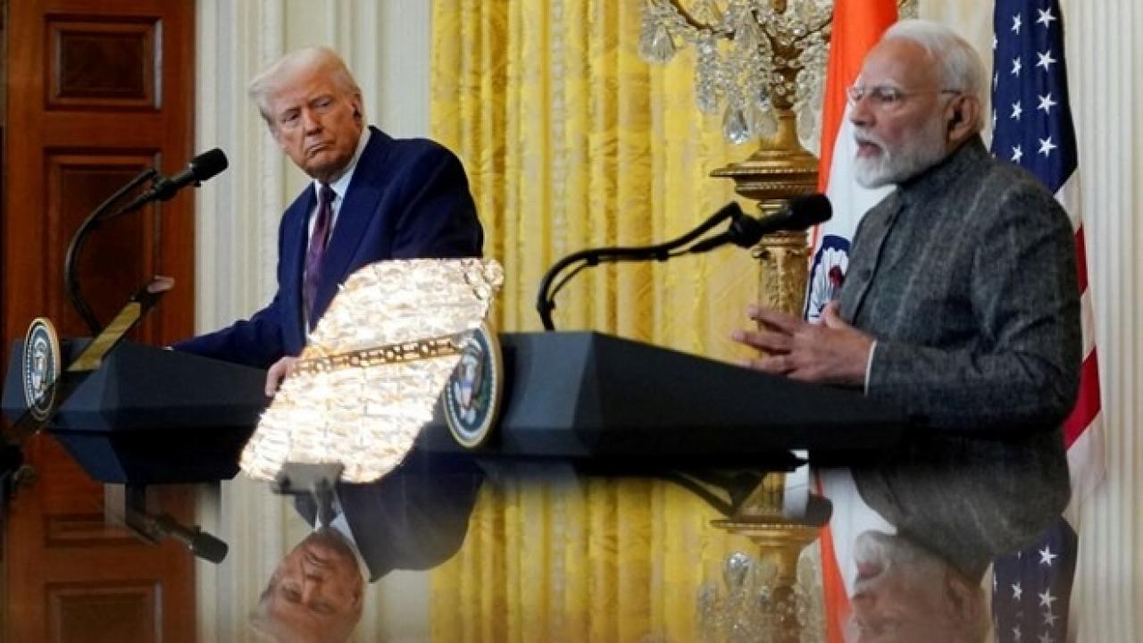 Trump, Hindistan Başbakanı Modi'nin aksanını taklit etti