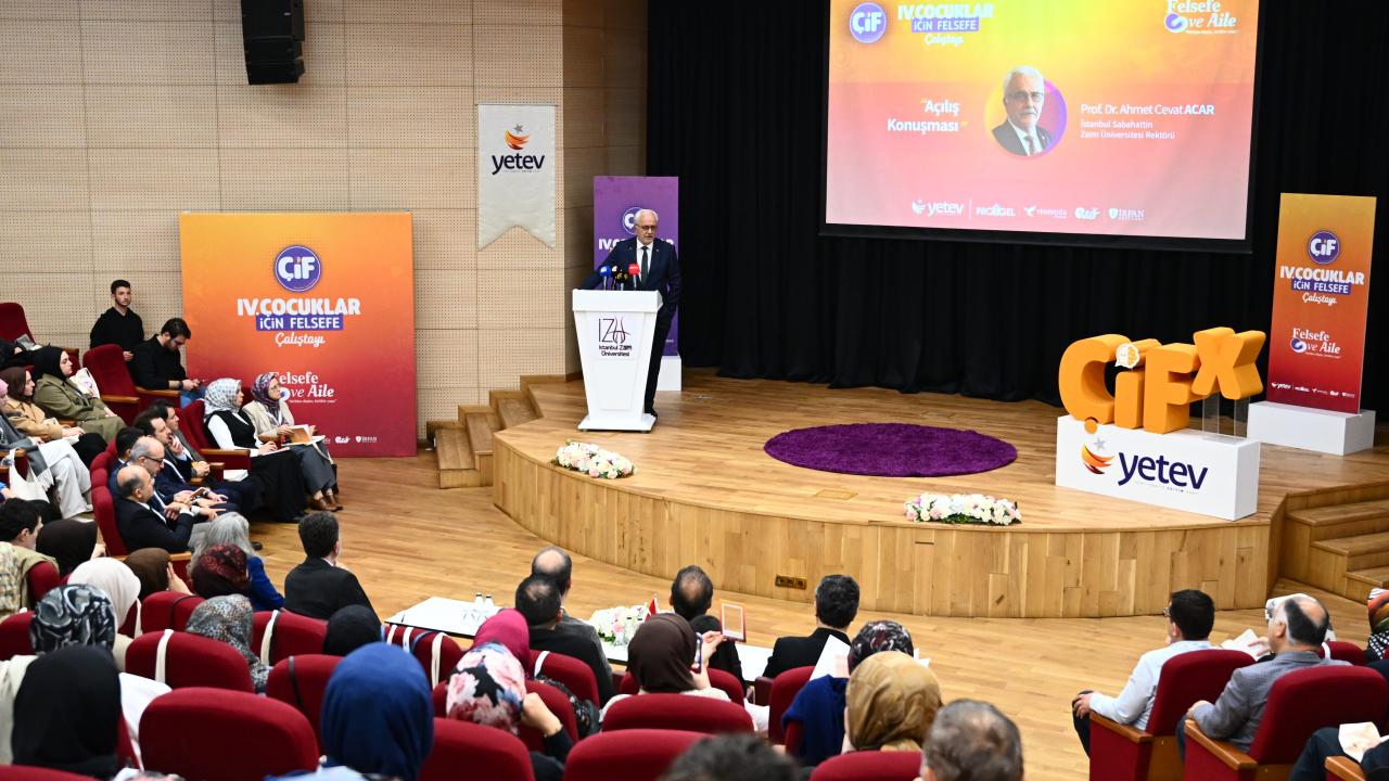YETEV’in “4. Çocuklar İçin Felsefe Çalıştayı” İstanbul’da düzenlendi YETEV’in “4. Çocuklar İçin Felsefe Çalıştayı” İstanbul’da düzenlendi