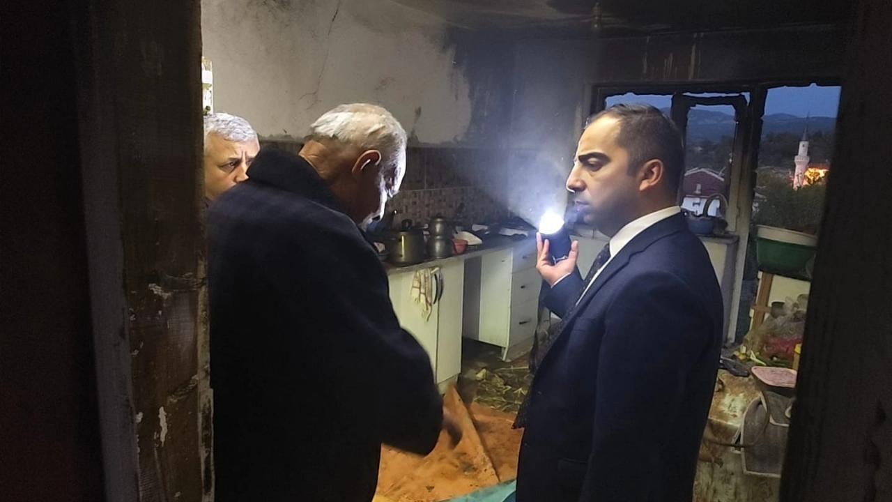 Bilecik'te korkutan ev yangını! Kontrol altına alı…