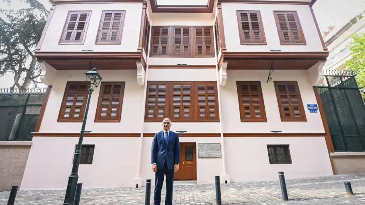 Restorasyonu tamamlanan Selanik Atatürk Evi açıldı