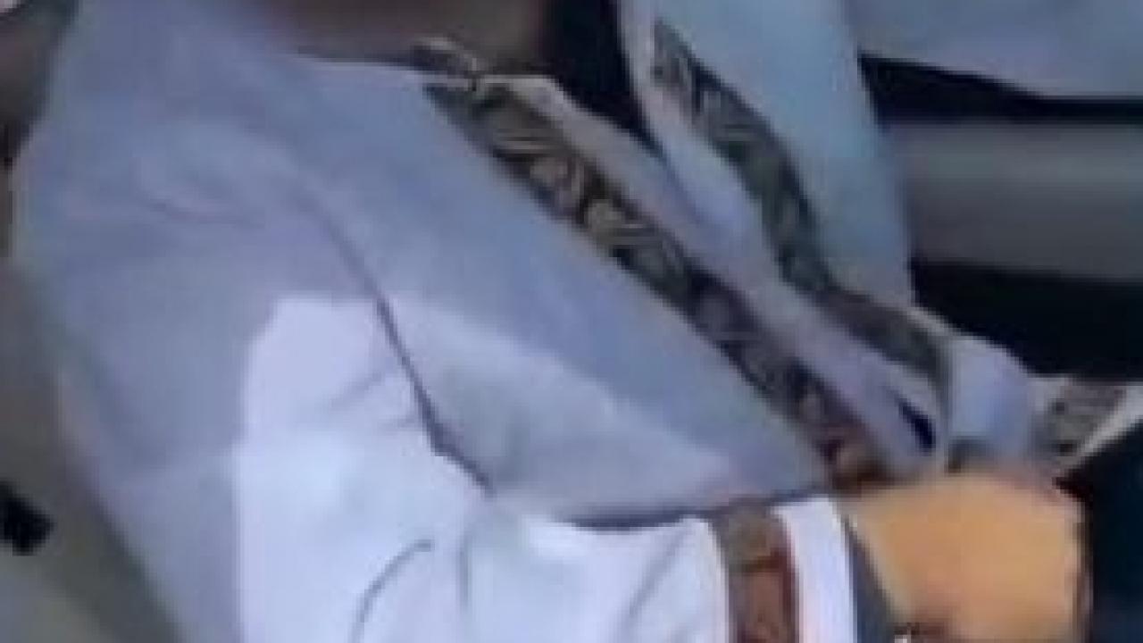 Takke ve cübbe giyip drift atan sürücüye para ceza…