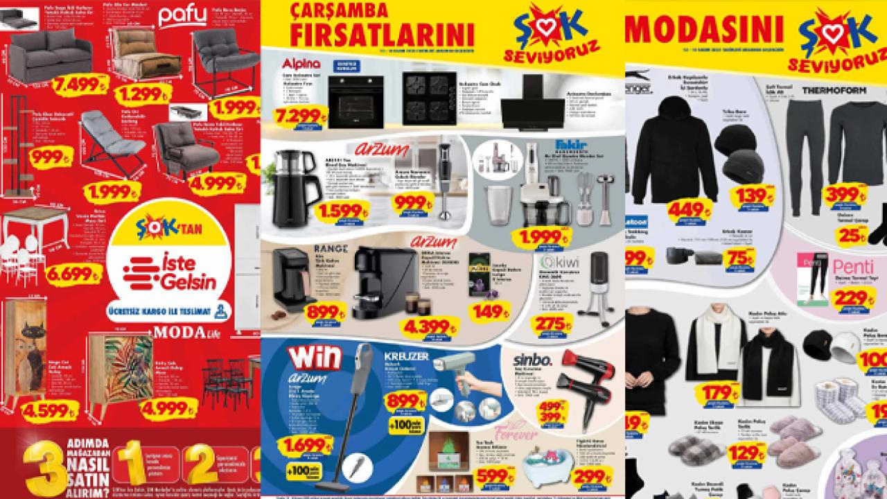 ŞOK AKTÜEL ÜRÜNLER KATALOĞU 18 KASIM | Ankastre Set, Kahve Makinesi, Dikey Süpürge...