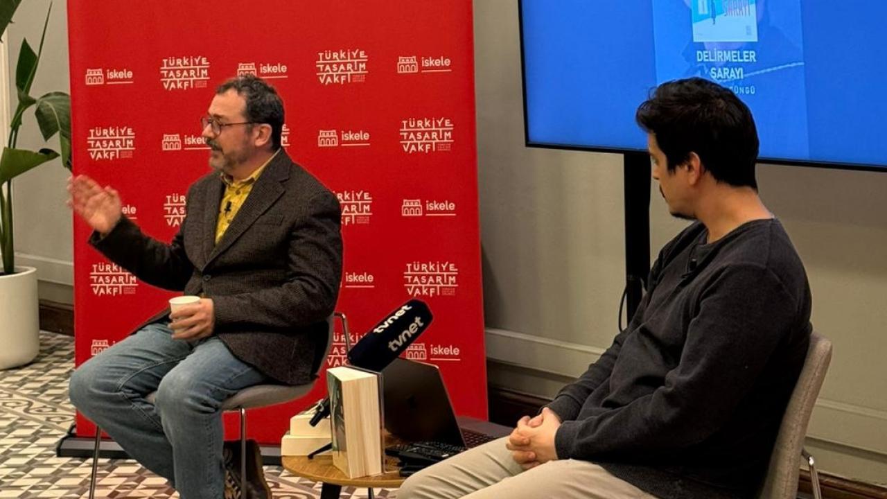 Yazar Güray Süngü, Türkiye Tasarım Vakfı'nda okurlarıyla bir araya geldi