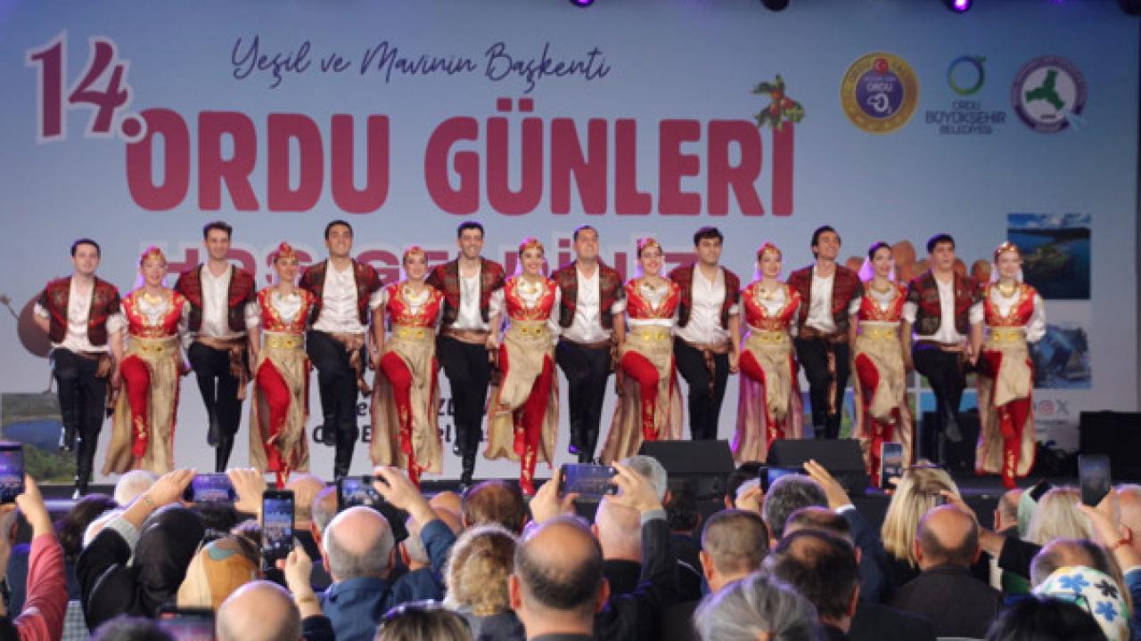 14. Ordu Günleri coşkuyla devam ediyor! İlk Kez Atatürk Havalimanı Millet Bahçesi’nde!
