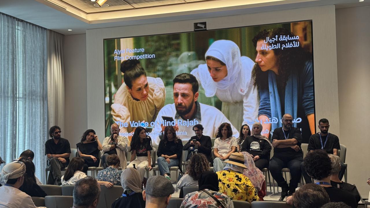 Şehit minik Hind Receb'i anmak için Doha'da da bir araya geldiler