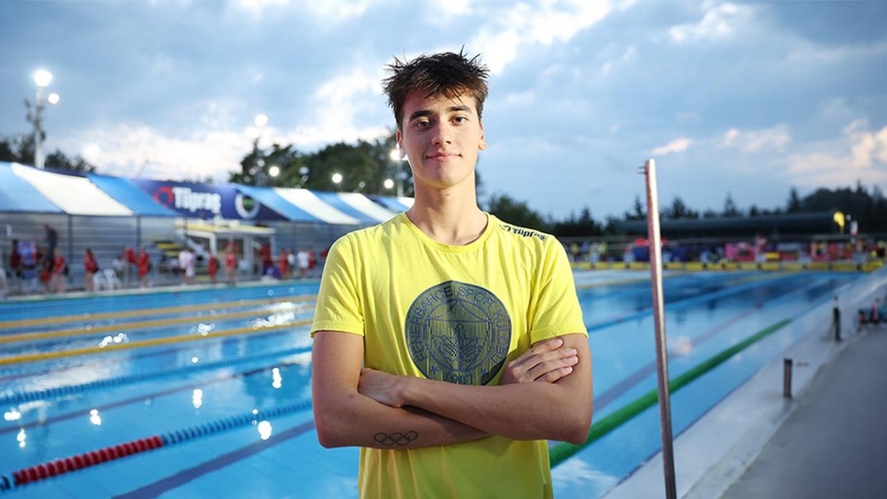 Fenerbahçe'nin 18 yaşındaki rekortmen sporcusu Amerika'nın yolunu tuttu