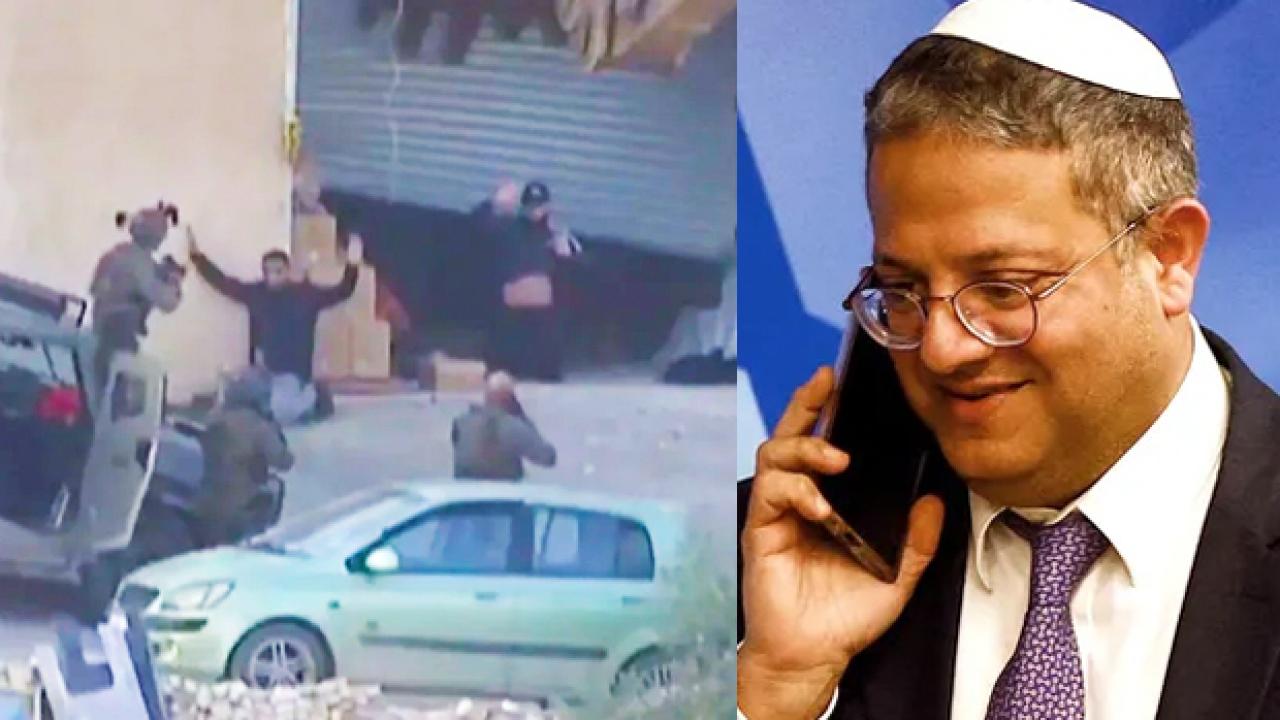 Filistinlileri infaz eden askerlerin komutanı terfi ettirildi