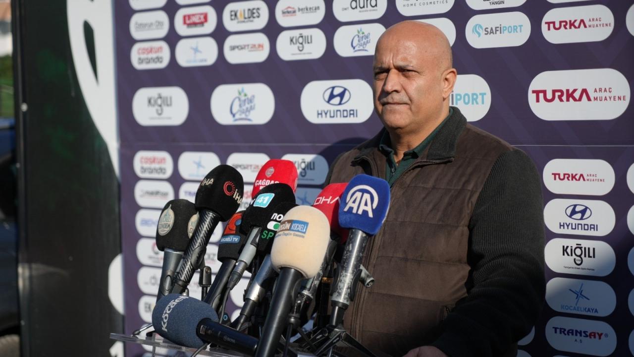 Kocaelispor Başkanı Recep Durul: 'Biz kutsal emaneti temsil ediyoruz'