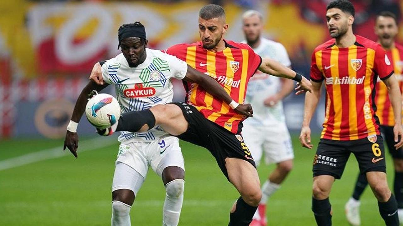 Süper Lig’de günün açılış maçı! Çaykur Rizespor-Kayserispor! CANLI Süper Lig’de günün açılış maçı! Çaykur Rizespor-Kayserispor! CANLI