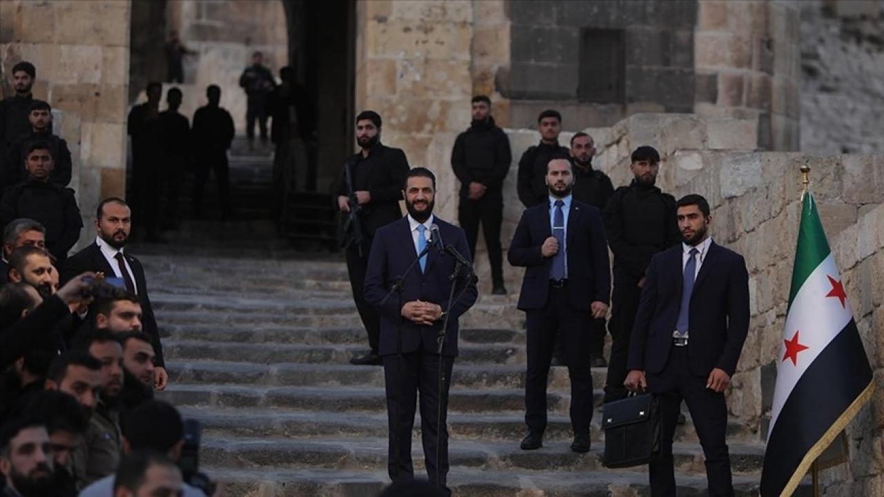 Şara: Suriye için yeni bir tarihin başlangıcını ilan ediyoruz