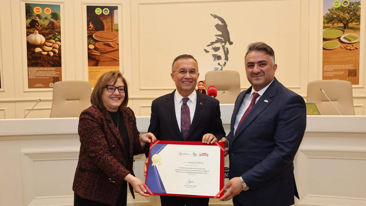 Coğrafi İşaret alanında Türkiye lideri Gaziantep'te değer katanlara teşekkür!