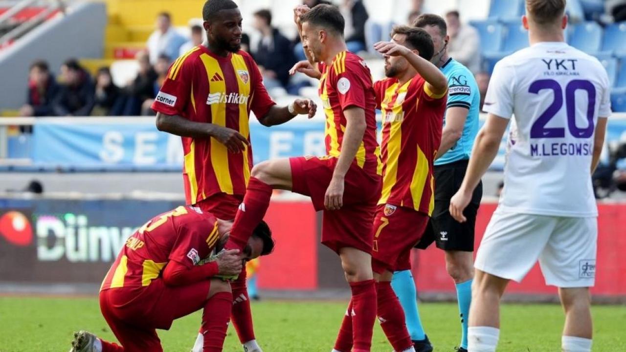 Kayserispor gaza bastı! Son 2 maçta 4 puan