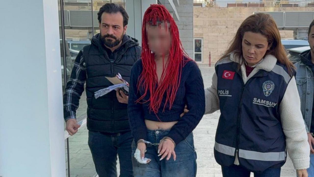 Tartıştığı şahsı 17 yerinden bıçaklayan kadın tutuklandı