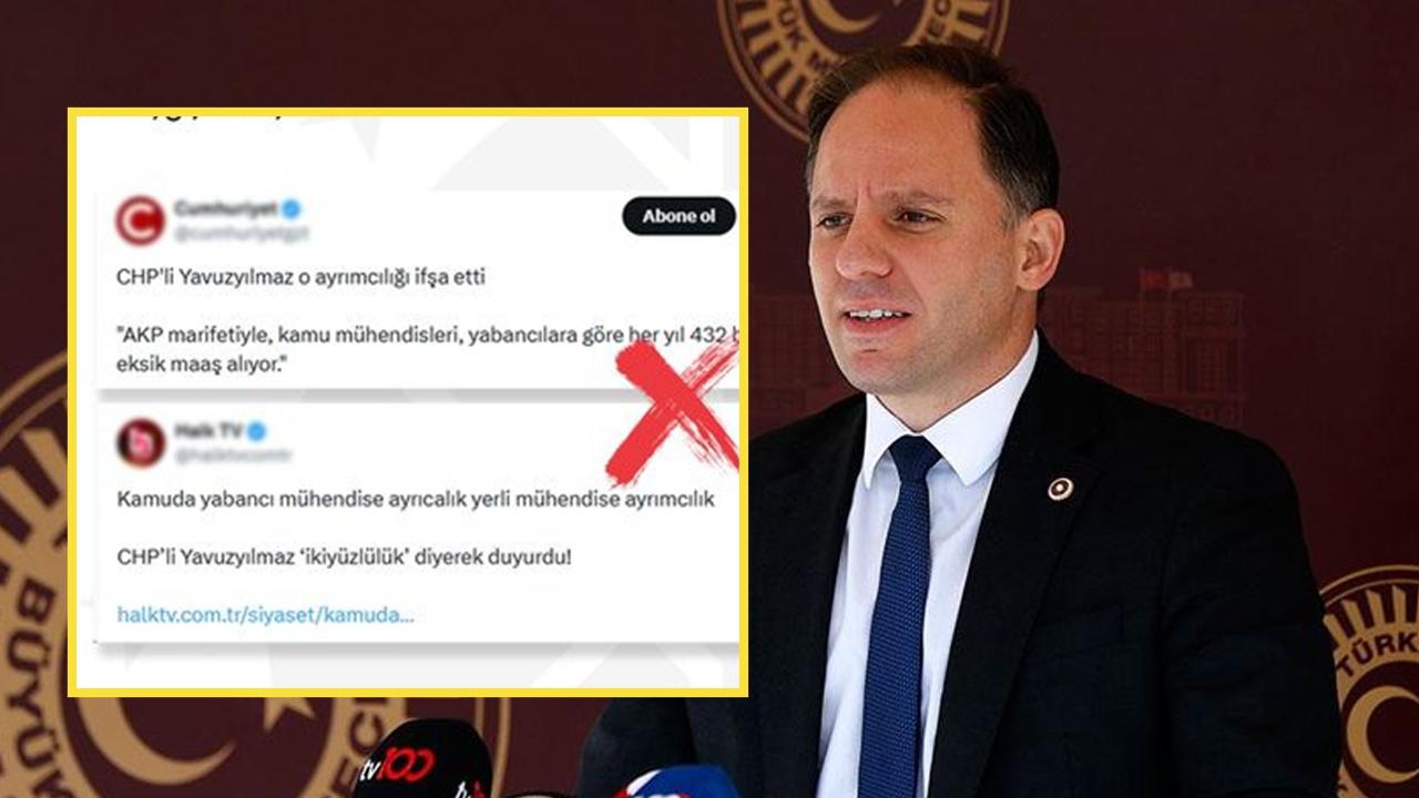 CHP'li Deniz Yavuzyılmaz'dan 'Yabancı mühendis' manipülasyonu! DMM açıklama yaptı