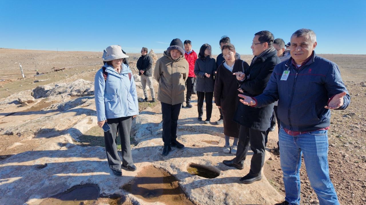 Çinli kültür ve turizm heyetinden Şanlıurfa'ya tarihi ziyaret