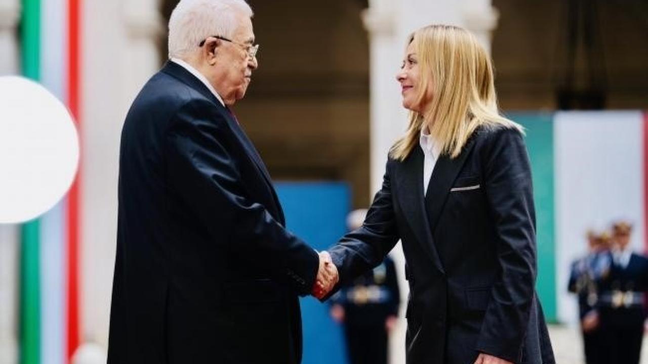 Filistin Devlet Başkanı Abbas'tan İtalya'ya 'Filistin Devleti'ni tanıyın' çağrısı