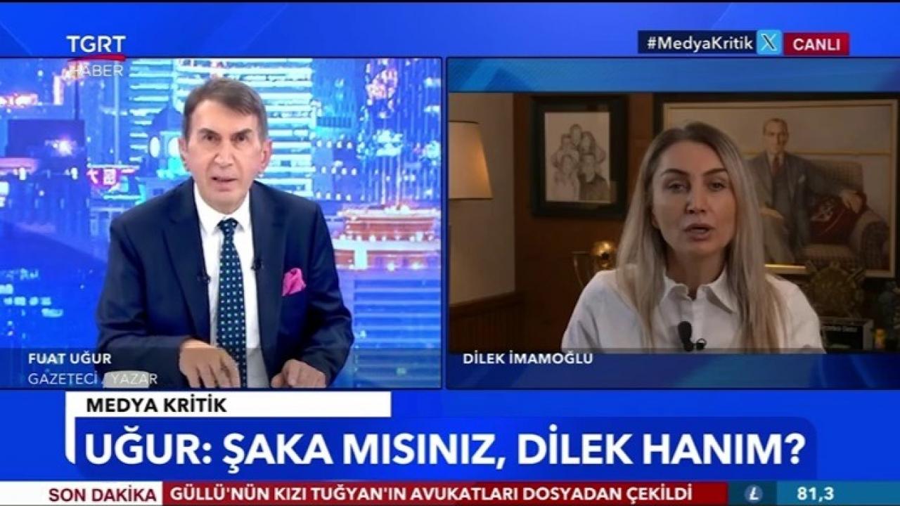 Fuat Uğur'dan Dilek İmamoğlu'na tepki: Şaka mısınız?