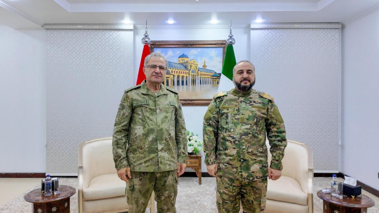 Kara Kuvvetleri Komutanı Orgeneral Tokel, Şam'da Suriye Savunma Bakanıyla görüştü