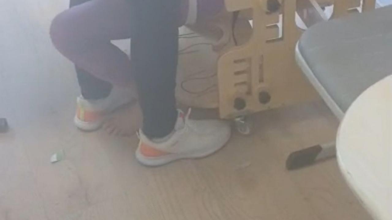 Skandal görüntünün adresi Bursa! Öğrencileri iple bağlanıp ders işlediler