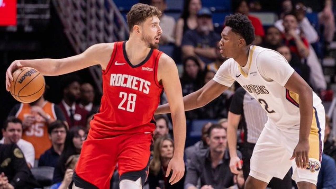 Alperen Şengün 'double-double yaptı! Rockets, Pelicans'a uzatmada teslim oldu