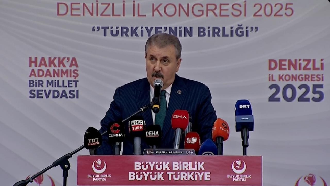 BBP Lideri Destici'den AK Parti'nin raporuna destek: Açıkça tebrik ediyorum