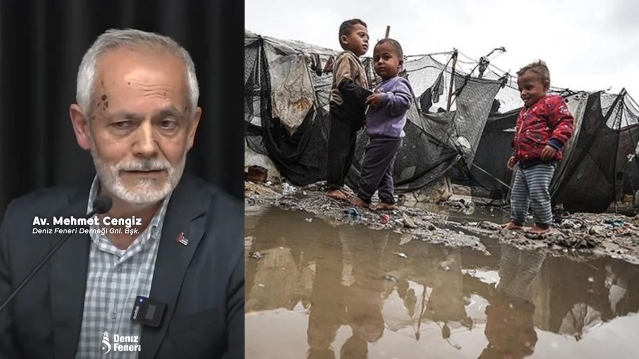 Deniz Feneri'nden vicdanlara kış uyarısı: Gazze'deki çocuklar nasıl dayanacak?