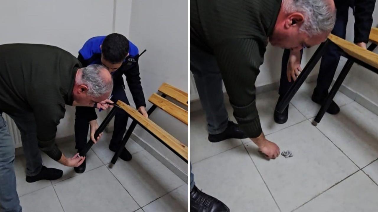 Dilenci yakayı ele verdi, parayı sakladığı yer şaşkına çevirdi