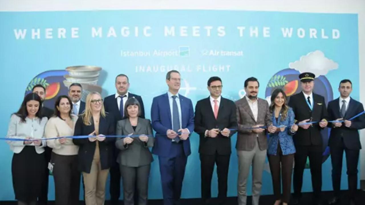 İstanbul Havalimanı’nın 116’ncı havayolu şirketi Air Transat oldu