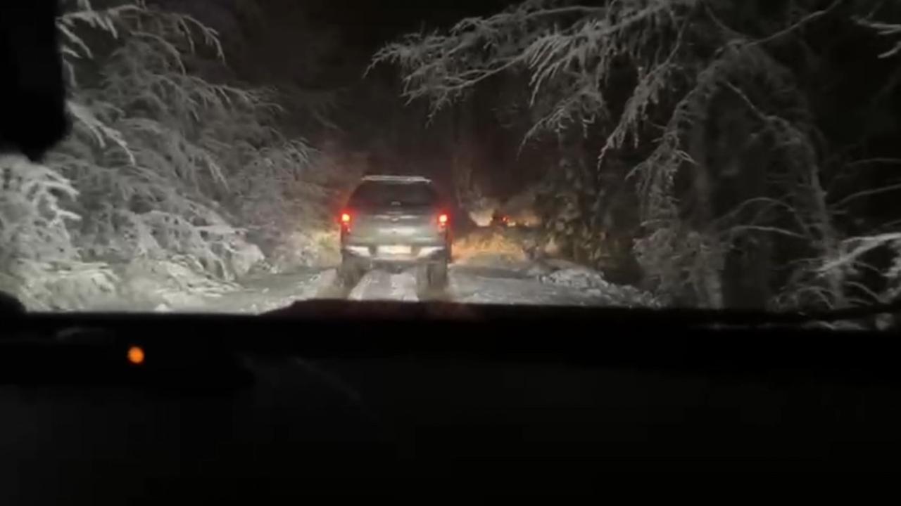 Karabük'ün yüksek kesimlerinde kar kalınlığı 40 santimetreye ulaştı