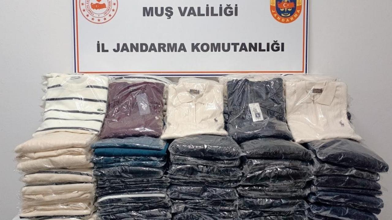 Muş'ta 1 milyon 820 bin TL’lik sahte ürün ele geçirildi