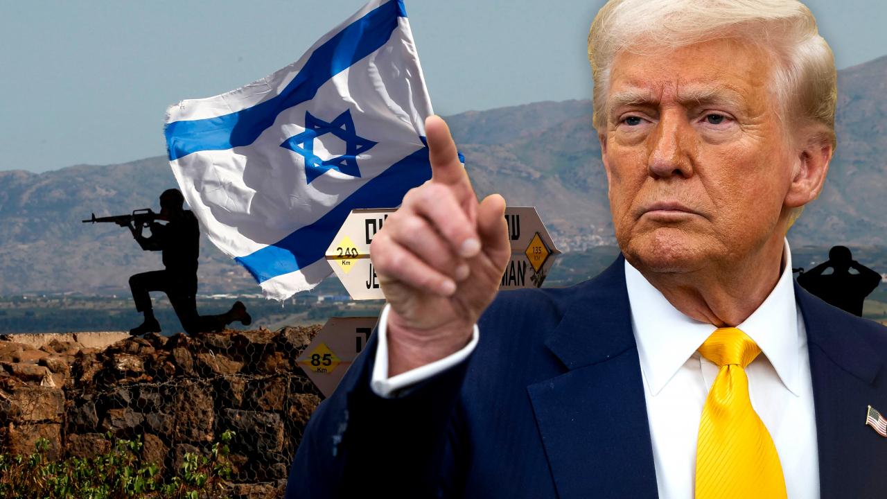 Trump'tan Golan Tepeleri itirafı: İsrail'e devrettim! Netanyahu ABD'yi tehdit etmişti