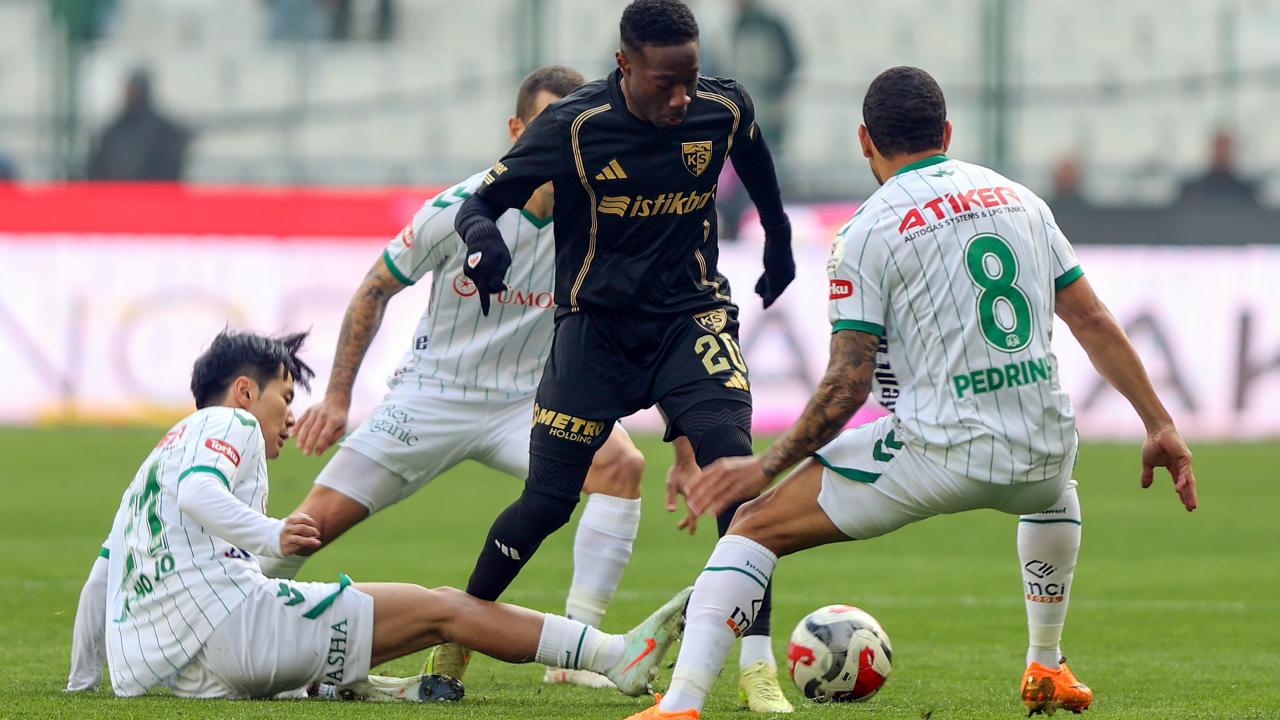 Konyaspor, Kayserispor karşısında 90+3'te yıkıldı!