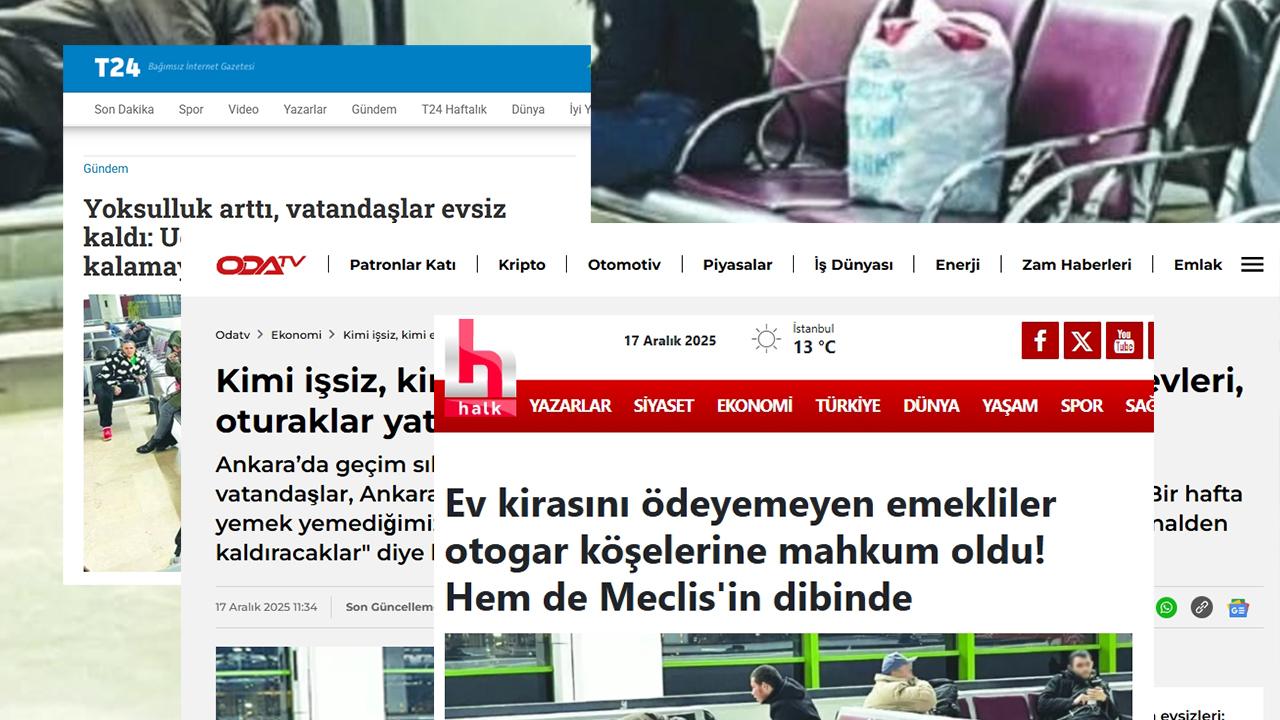 'Terminalde evsiz emekli!' 70 aile dediler 3 kişi çıktı, onları da devlet ikna edemedi