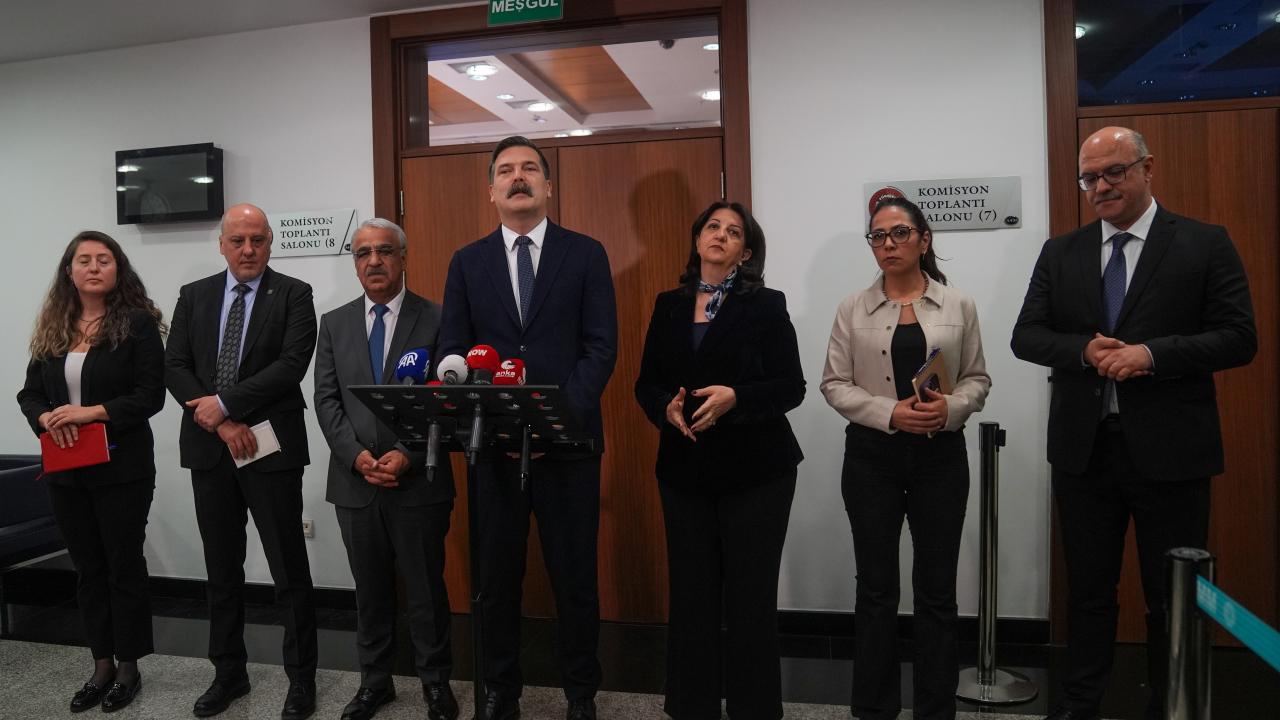 TİP heyeti, DEM Parti heyetiyle görüştü