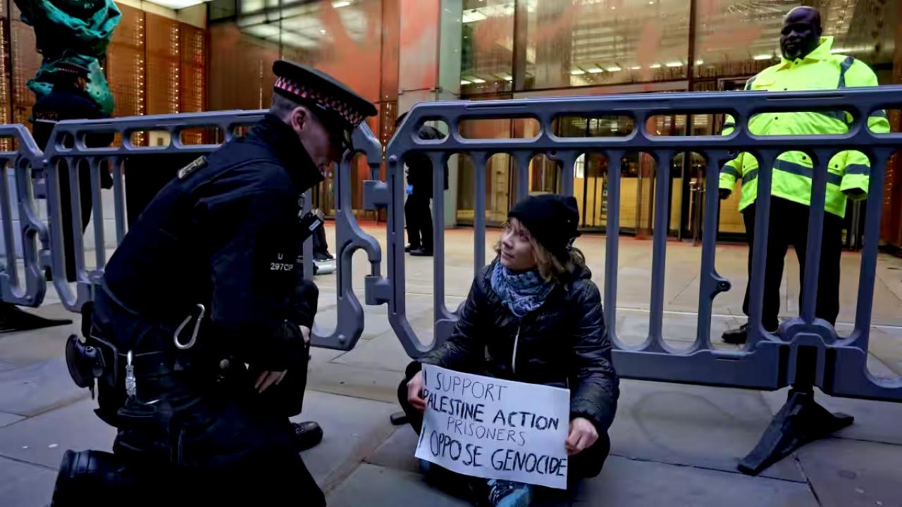 İngiltere'den skandal Filistin kararı! Greta Thunberg gözaltına alındı